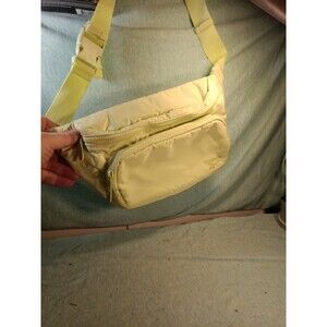 Vintage Reebok Cream Bum Waist Belt Bag Fanny Pack
